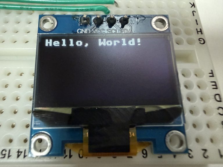 ESP32のMicroPythonでディスプレイモジュールを使う方法